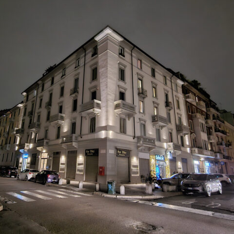 rifacimento facciata via donatello milano